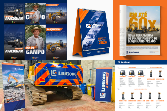 柳工集團設計案例評估指數_工程機械品牌vi設計策劃_煥識vi設計策劃